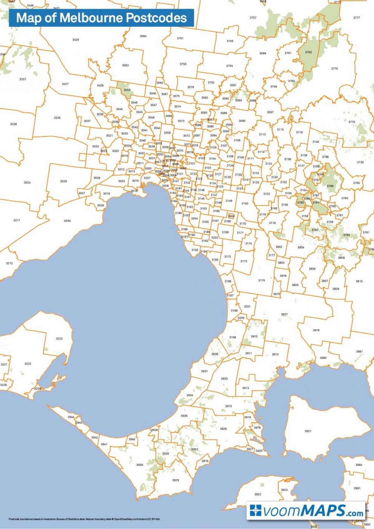 kart poçt indeksləri Melbourne