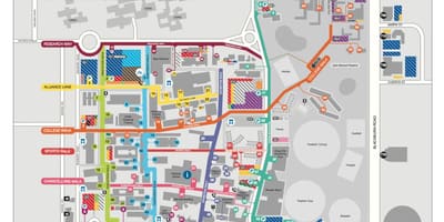 Монаш universiteti Clayton xəritə