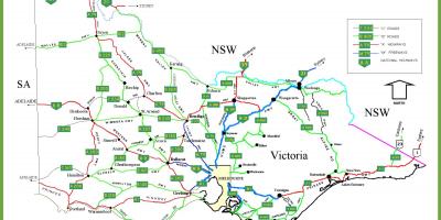 Kart Victoria, Avstraliya